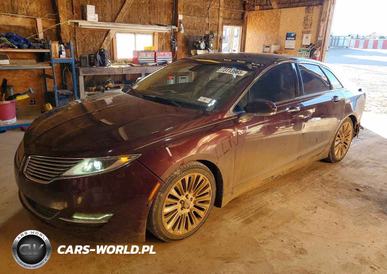2013 Lincoln Mkz VIN:3LN6L2GK5DR818037 - 1