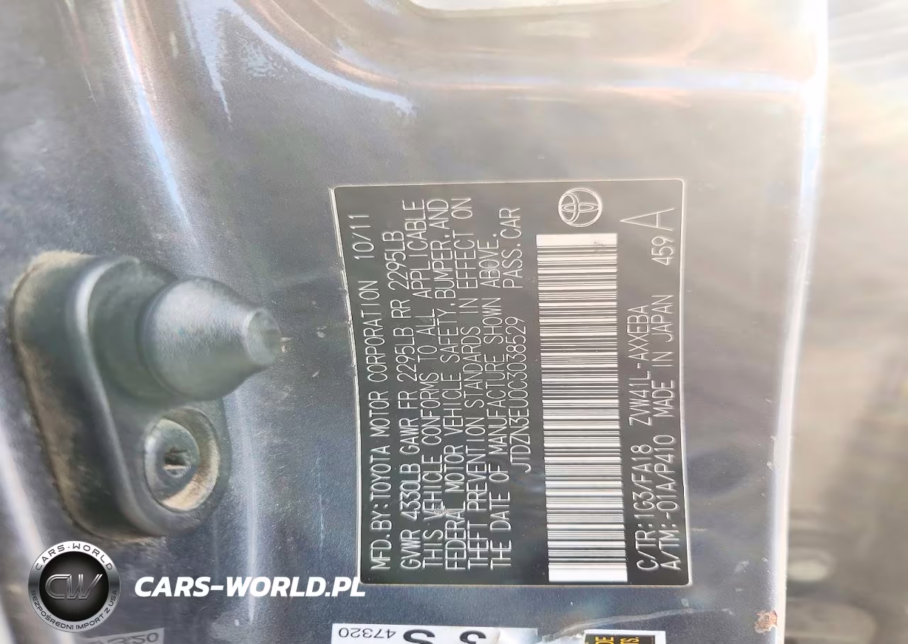 2012 Toyota Prius V Two VIN:JTDZN3EU0C3038529 - 12
