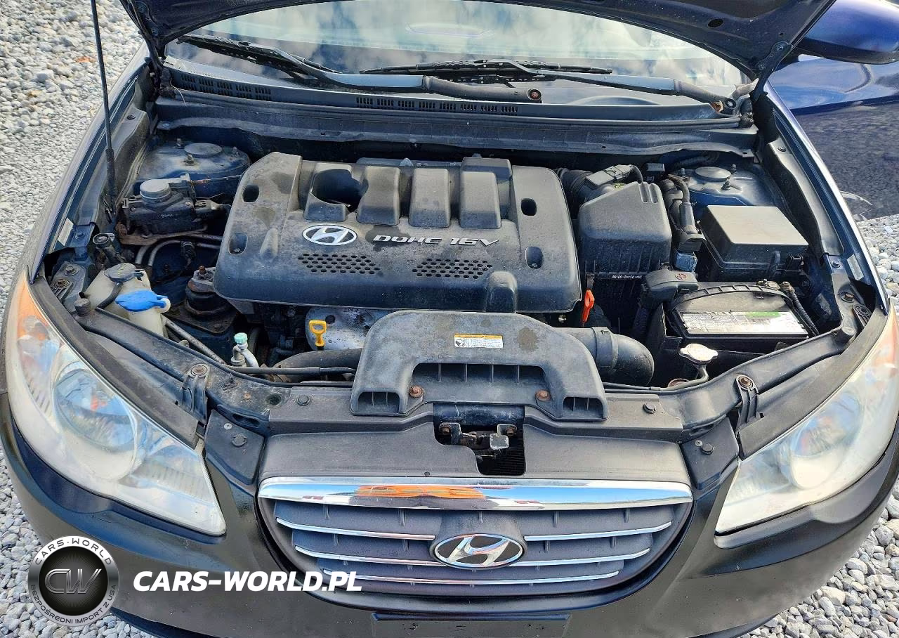 2007 Hyundai Elantra Gls VIN:KMHDU46D77U268761 - 11