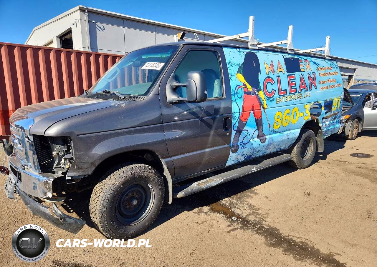 2008 Ford Econoline E350 Super Duty Van VIN:1FTSS34L08DA81336 - 1