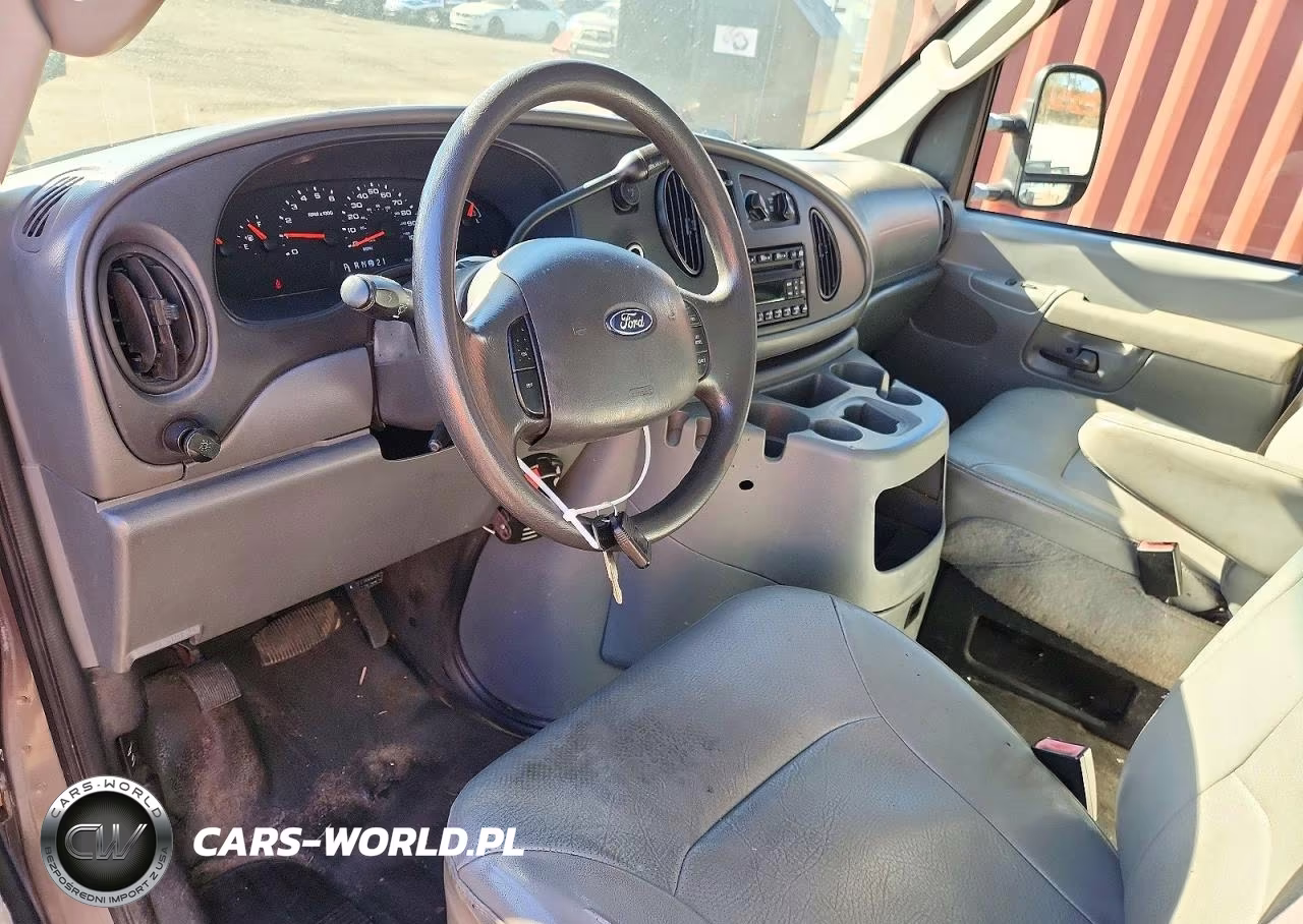 2008 Ford Econoline E350 Super Duty Van VIN:1FTSS34L08DA81336 - 8