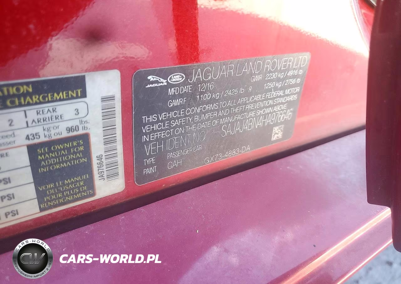 2017 Jaguar Xe Premium VIN:SAJAJ4BN4HA976646 - 13