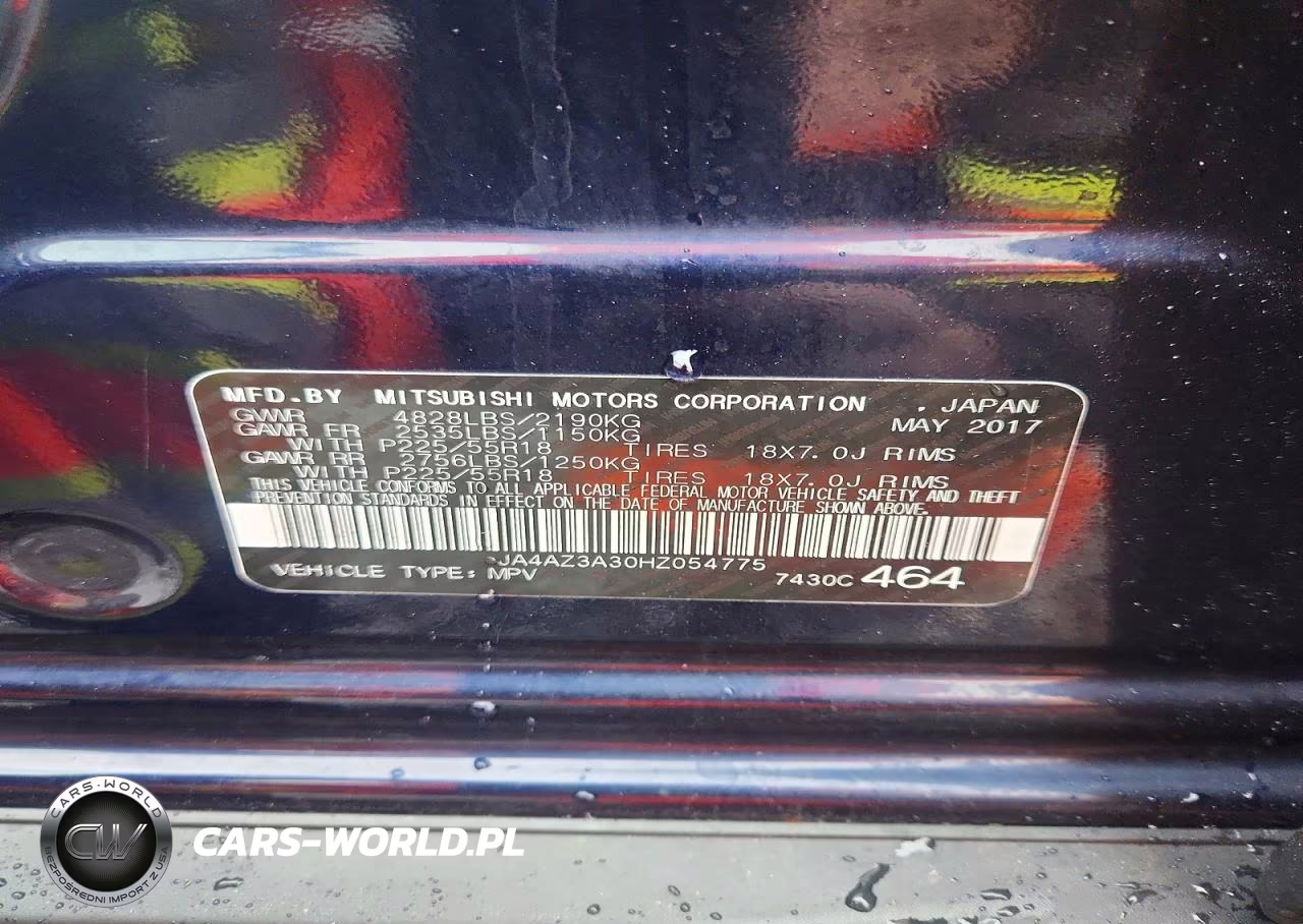 2017 Mitsubishi Outlander Se VIN:JA4AZ3A30HZ054775 - 13