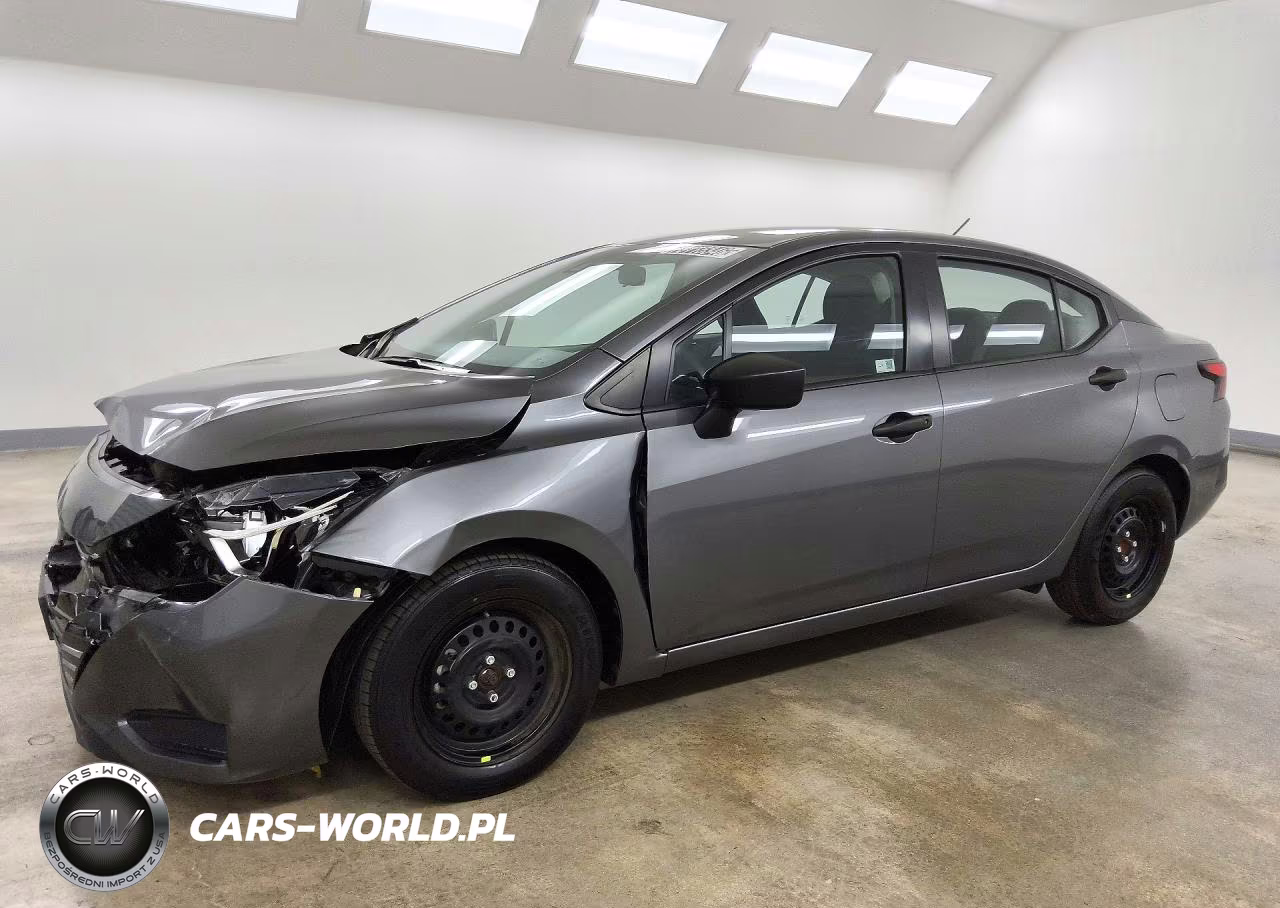 2024 Nissan Versa S VIN:3N1CN8DVXRL910163 - 1