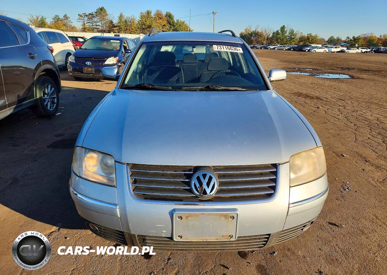 2003 Volkswagen Passat Gls VIN:WVWVD63B43E080811 - 5