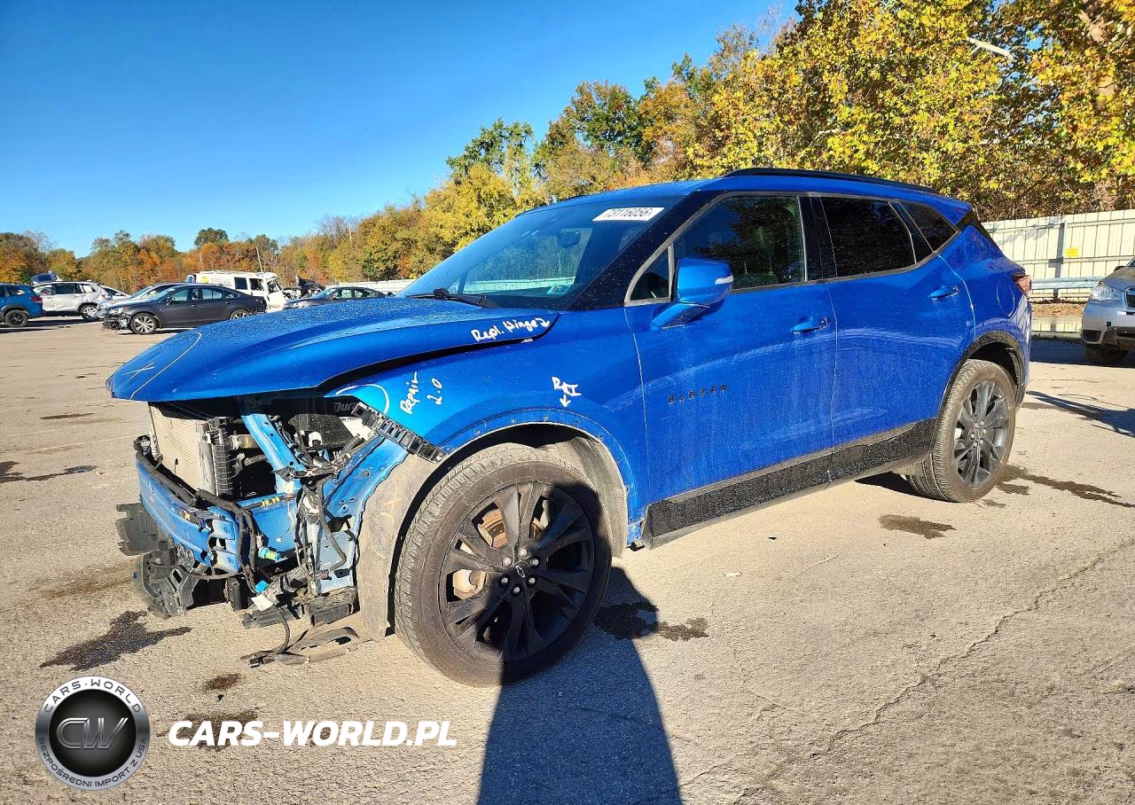 2020 Chevrolet Blazer Rs VIN:3GNKBERS2LS655236 - 1