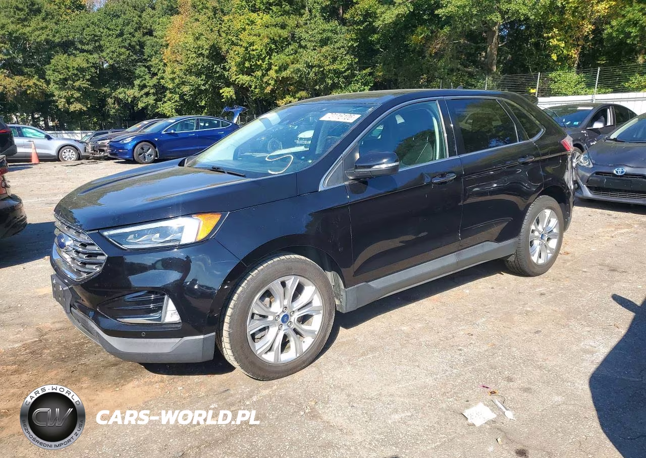 2022 Ford Edge Titanium VIN:2FMPK4K93NBA14665 - 1