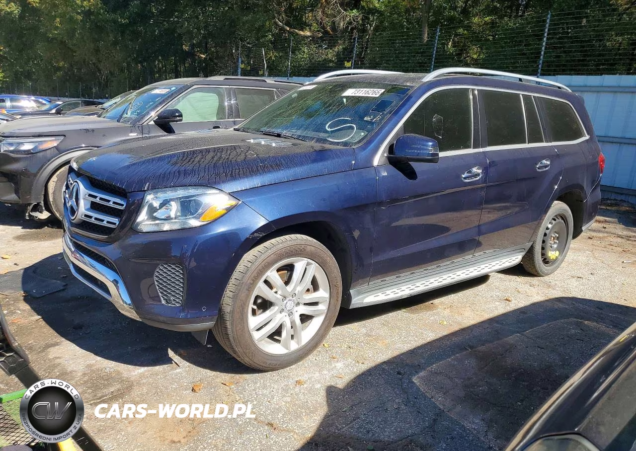 2017 Mercedes-Benz Gls 450 4Matic VIN:4JGDF6EE2HA872043 - 1