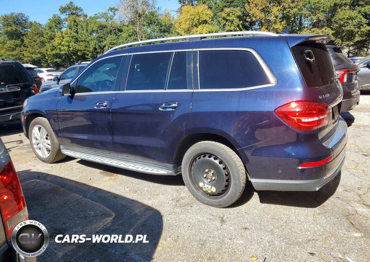 2017 Mercedes-Benz Gls 450 4Matic VIN:4JGDF6EE2HA872043 - 2