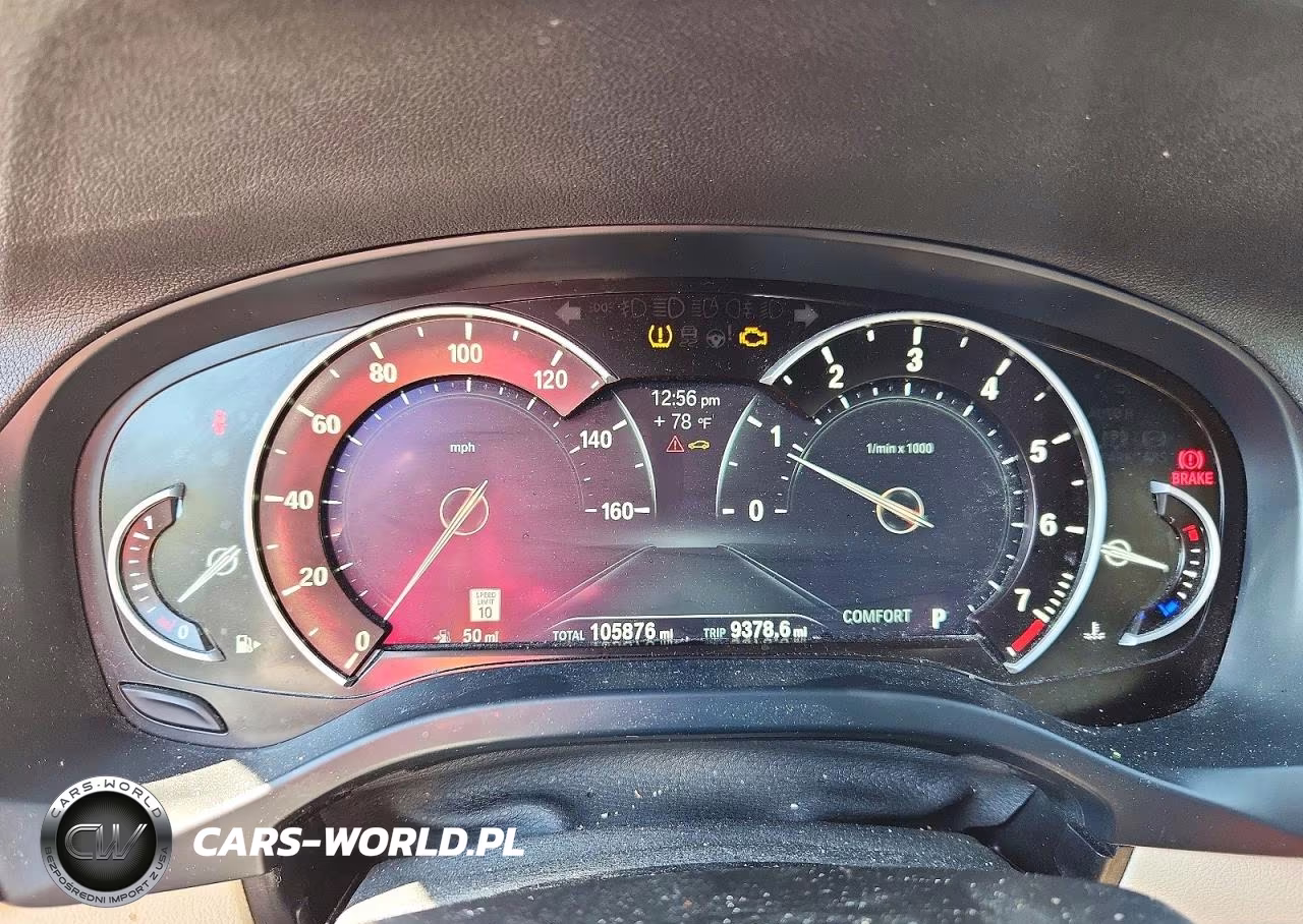 2019 BMW X3 Sdrive30I VIN:5UXTR7C53KLR45298 - 9