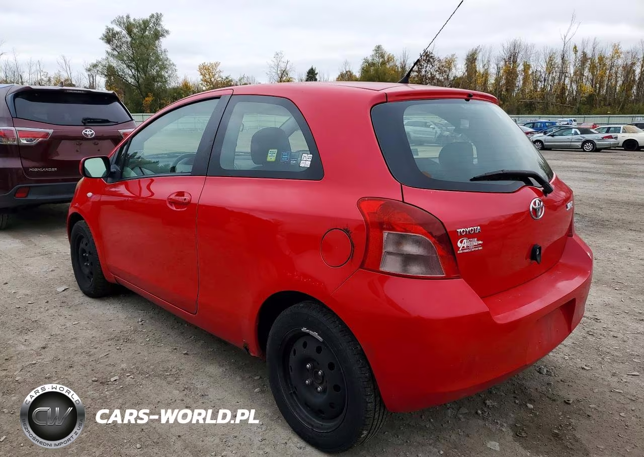 2008 Toyota Yaris Base VIN:JTDJT923285164047 - 2