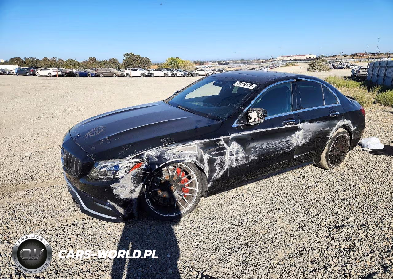 2019 Mercedes-Benz C 63 Amg VIN:55SWF8GB5KU312848 - 1