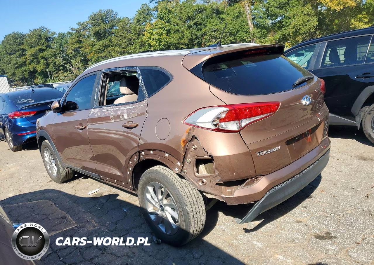 2017 Hyundai Tucson Se VIN:KM8J33A43HU426277 - 2