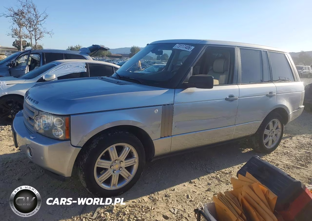 2008 Land Rover Range Rover Hse VIN:SALMF15428A292718 - 1