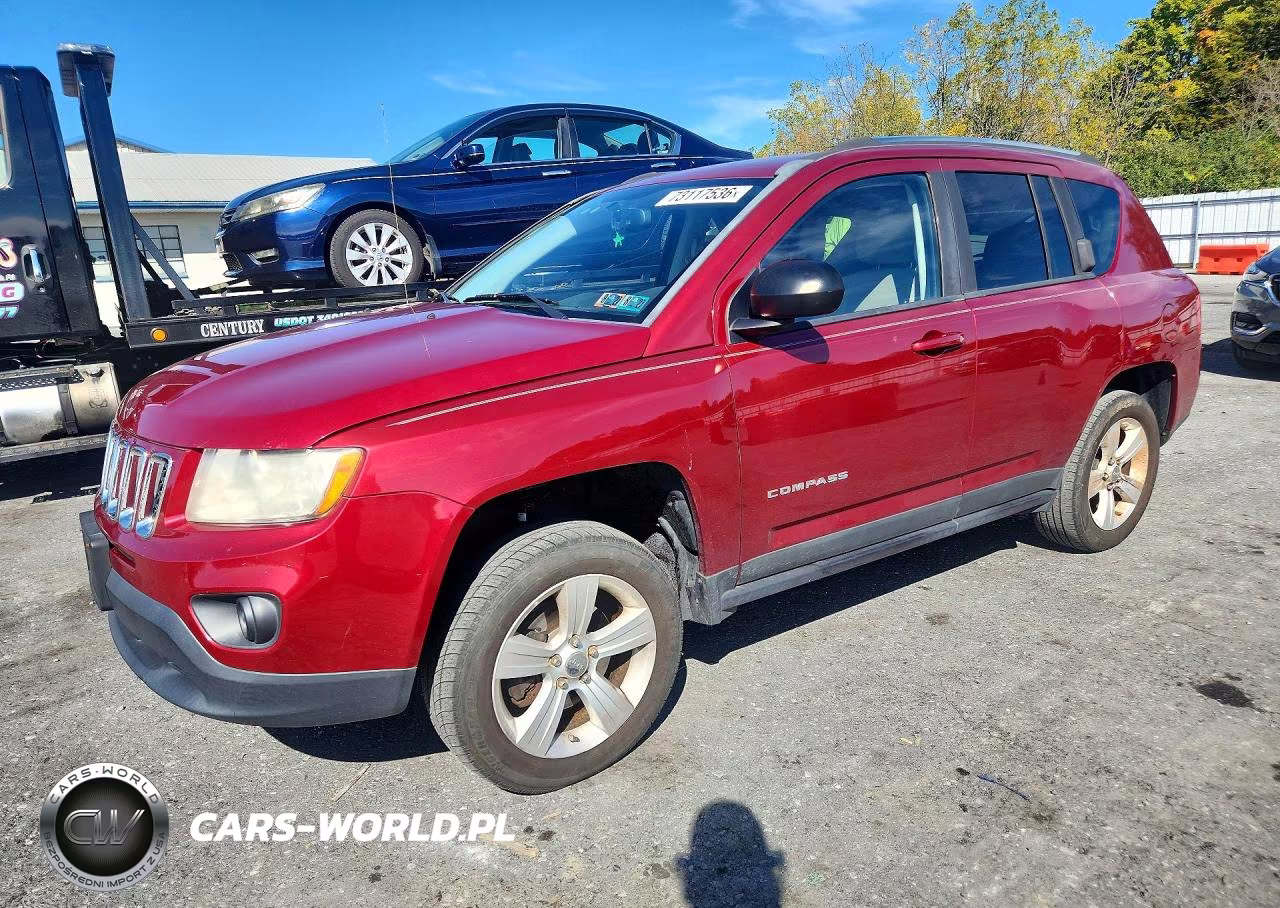 2012 Jeep Compass Latitude VIN:1C4NJDEB0CD604567 - 1