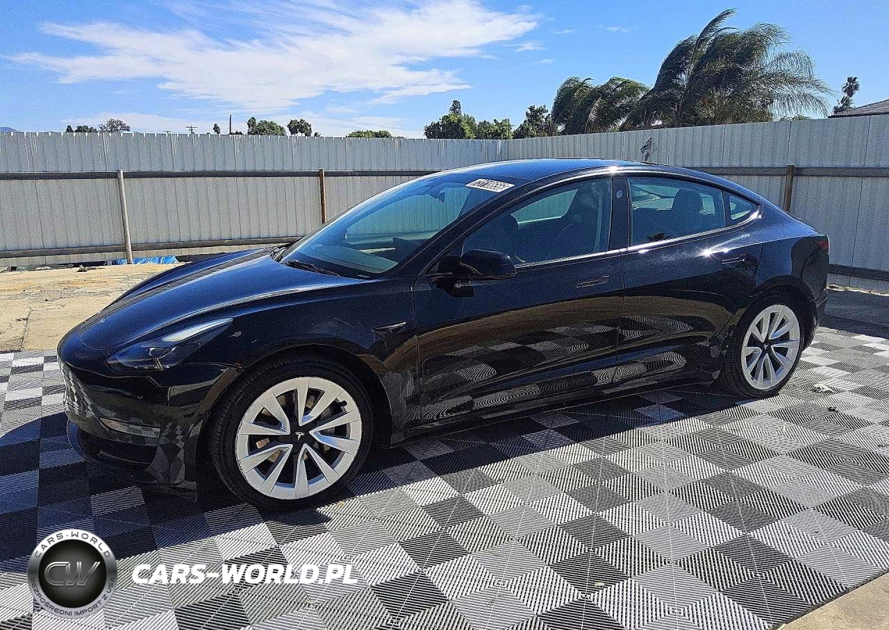 2022 Tesla Model 3 VIN:5YJ3E1EA5NF304021 - 1
