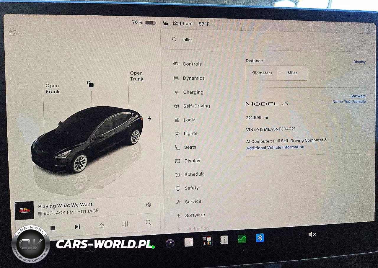 2022 Tesla Model 3 VIN:5YJ3E1EA5NF304021 - 9