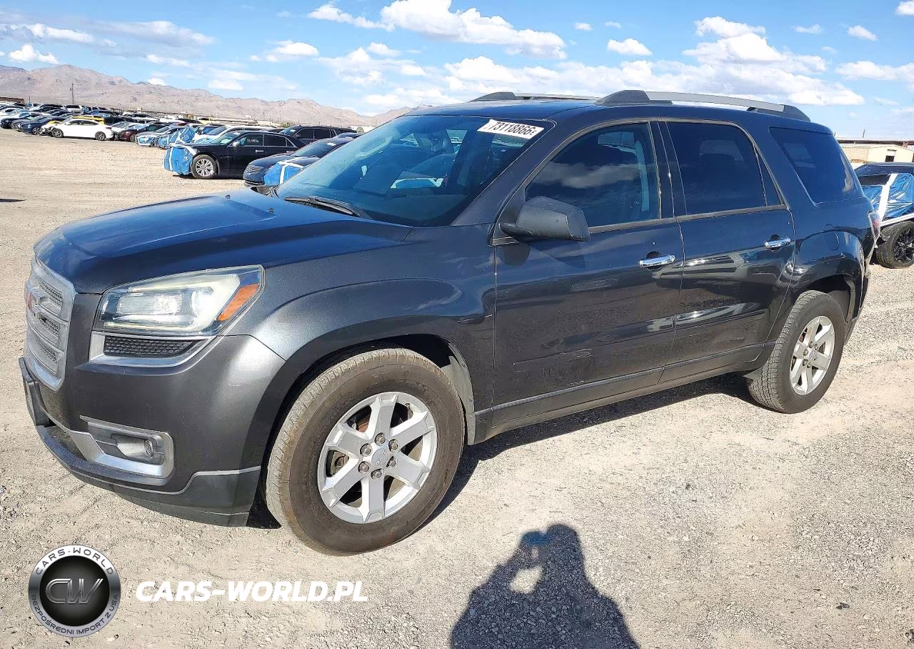 2013 GMC Acadia Sle VIN:1GKKRNED5DJ177915 - 1