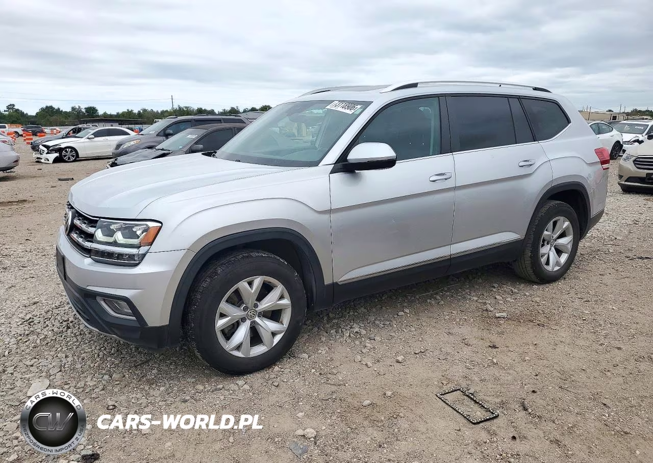 2018 Volkswagen Atlas Sel VIN:1V2ER2CAXJC543365 - 1