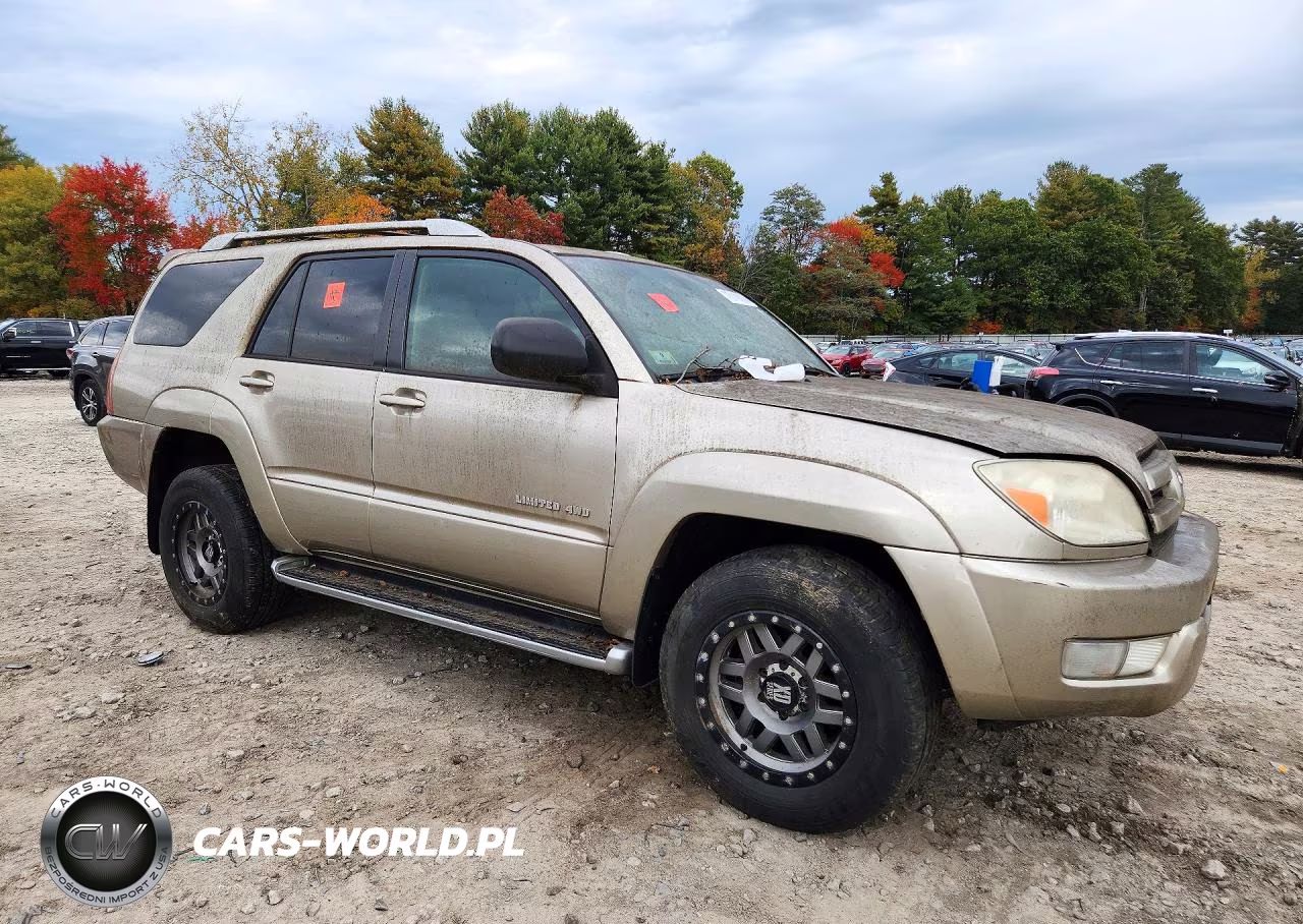 2004 Toyota 4Runner Limited VIN:JTEBU17R548024854 - 4