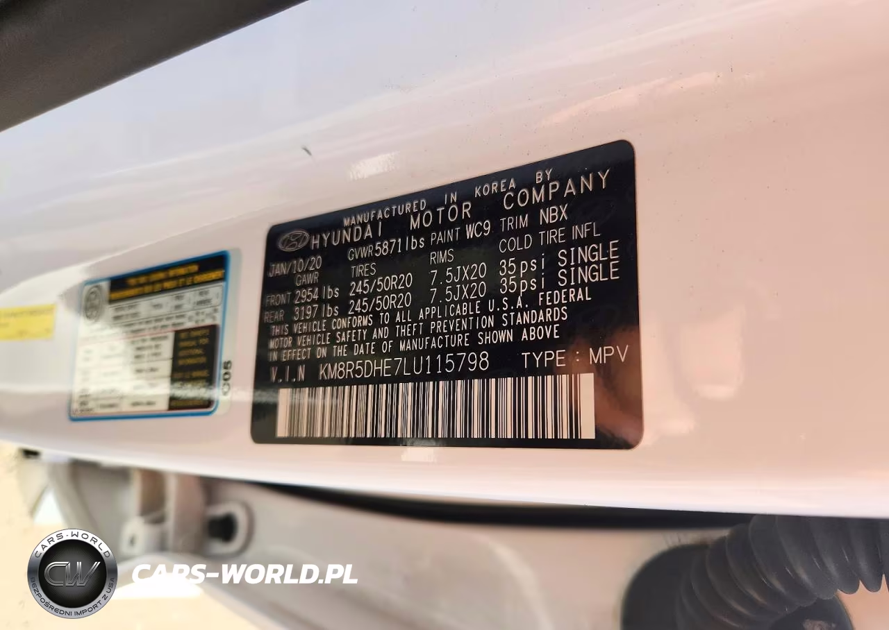 2020 Hyundai Palisade Limited VIN:KM8R5DHE7LU115798 - 13