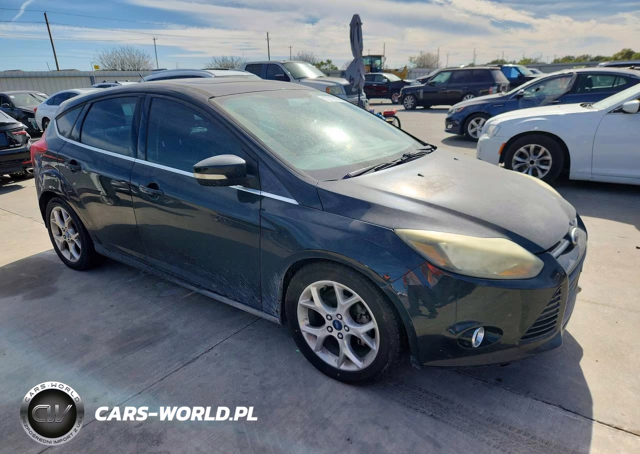 2013 Ford Focus Titanium VIN:1FADP3N23DL270715 - 4