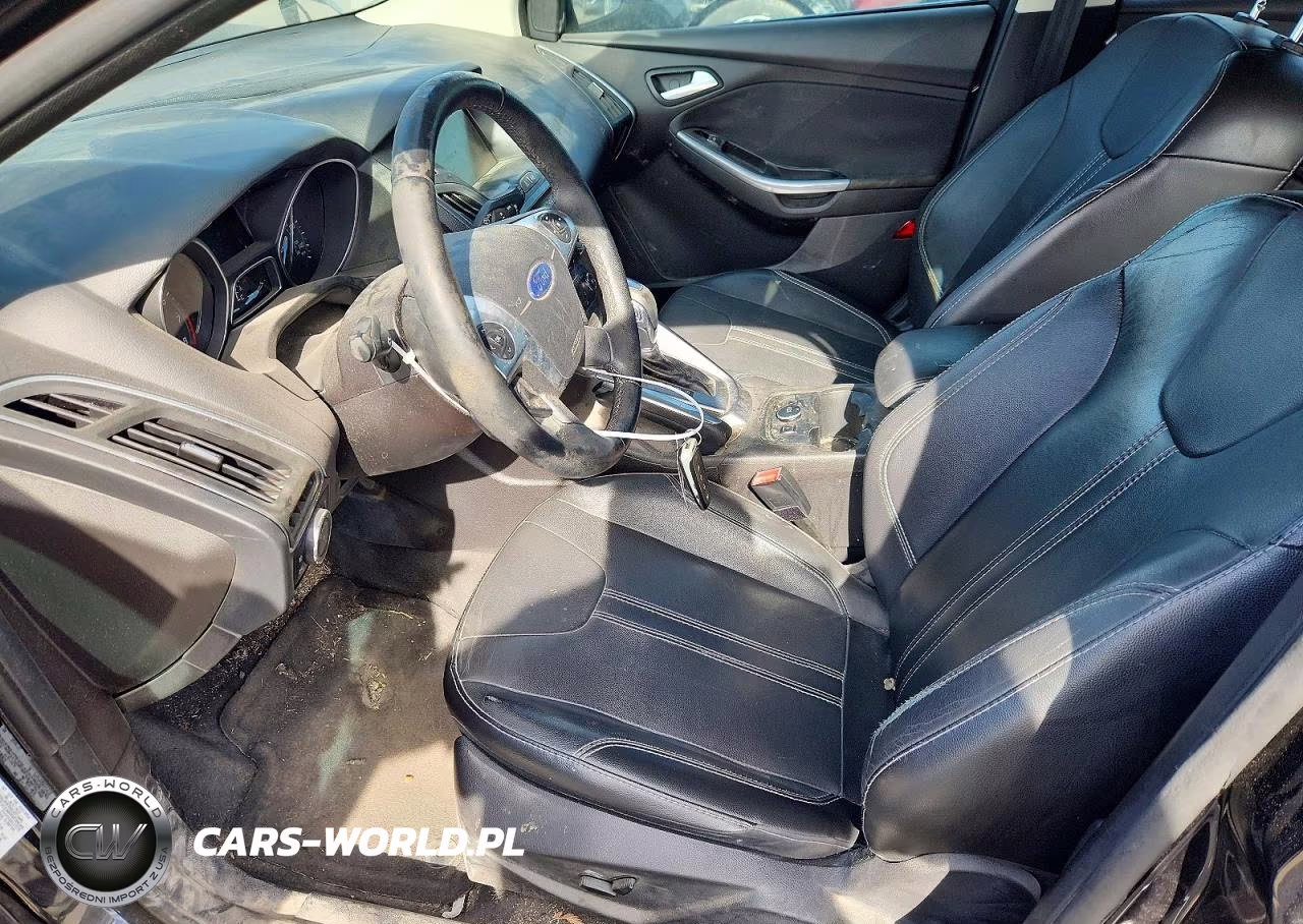2013 Ford Focus Titanium VIN:1FADP3N23DL270715 - 7