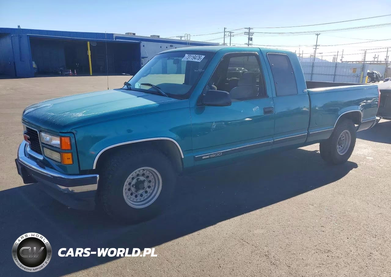 1995 GMC Sierra C1500 VIN:2GTEC19K7S1593970 - 1