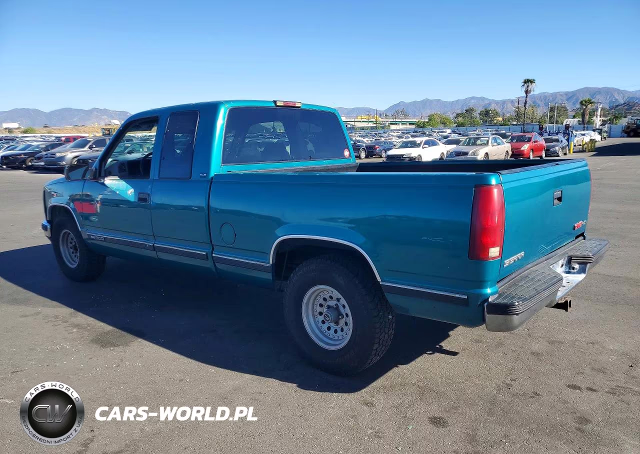 1995 GMC Sierra C1500 VIN:2GTEC19K7S1593970 - 2