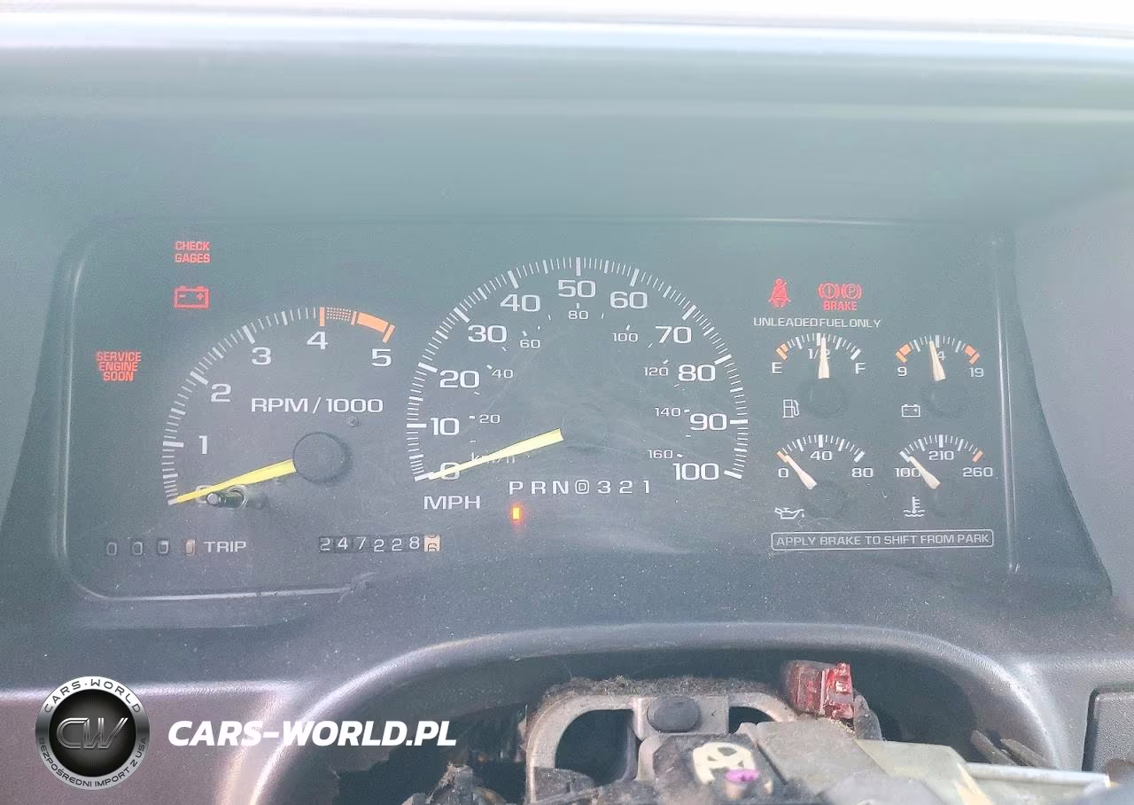 1995 GMC Sierra C1500 VIN:2GTEC19K7S1593970 - 9