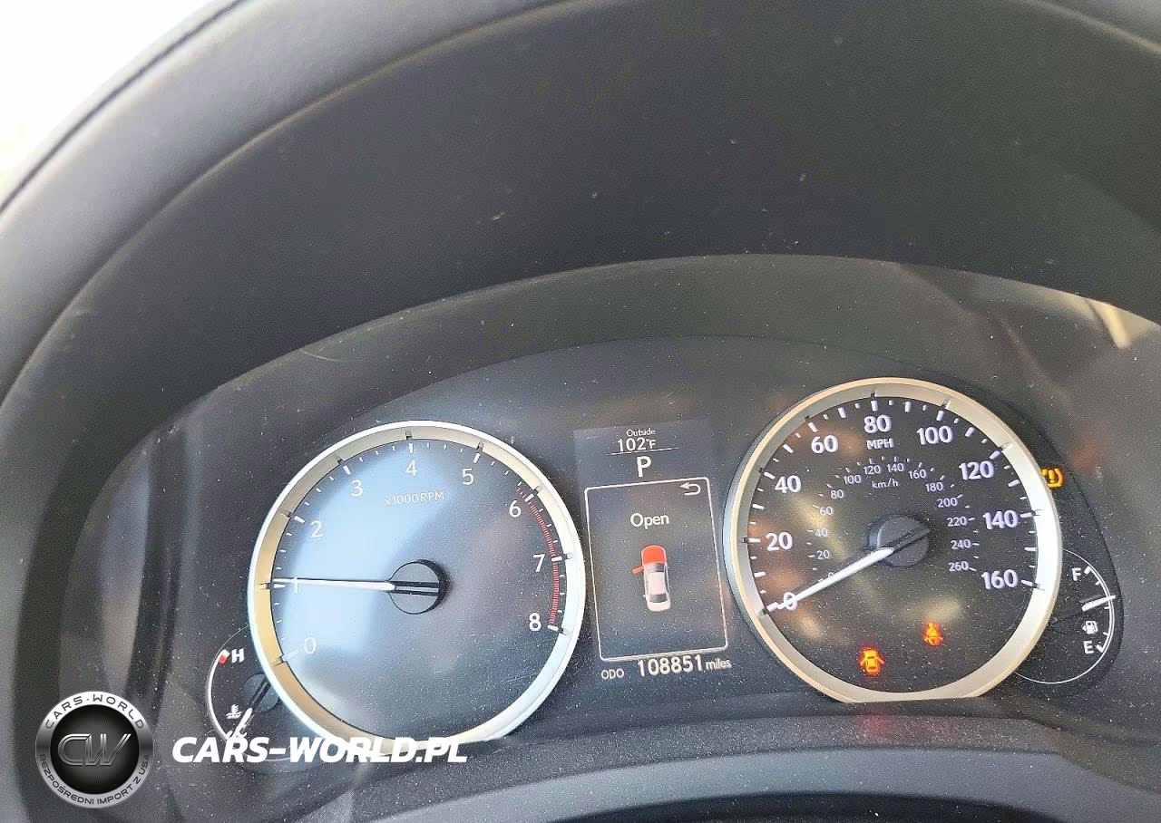 2016 Lexus Is 200T VIN:JTHBA1D2XG5017276 - 9