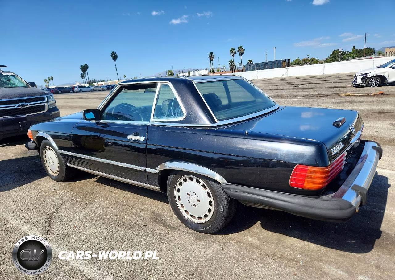 1989 Mercedes-Benz 560 Sl VIN:WDBBA48D8KA099652 - 2