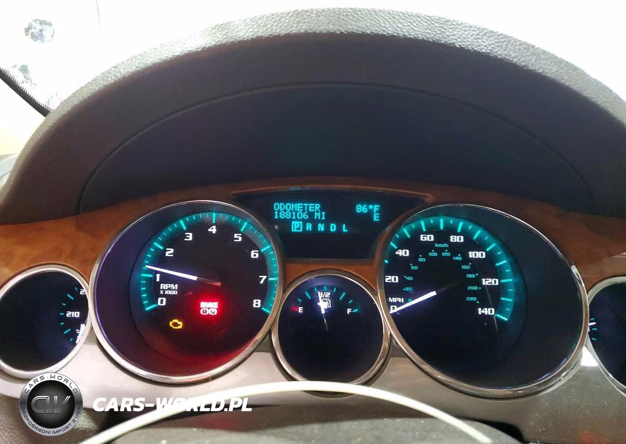 2010 Buick Enclave Cxl VIN:5GALRBEDXAJ180630 - 9