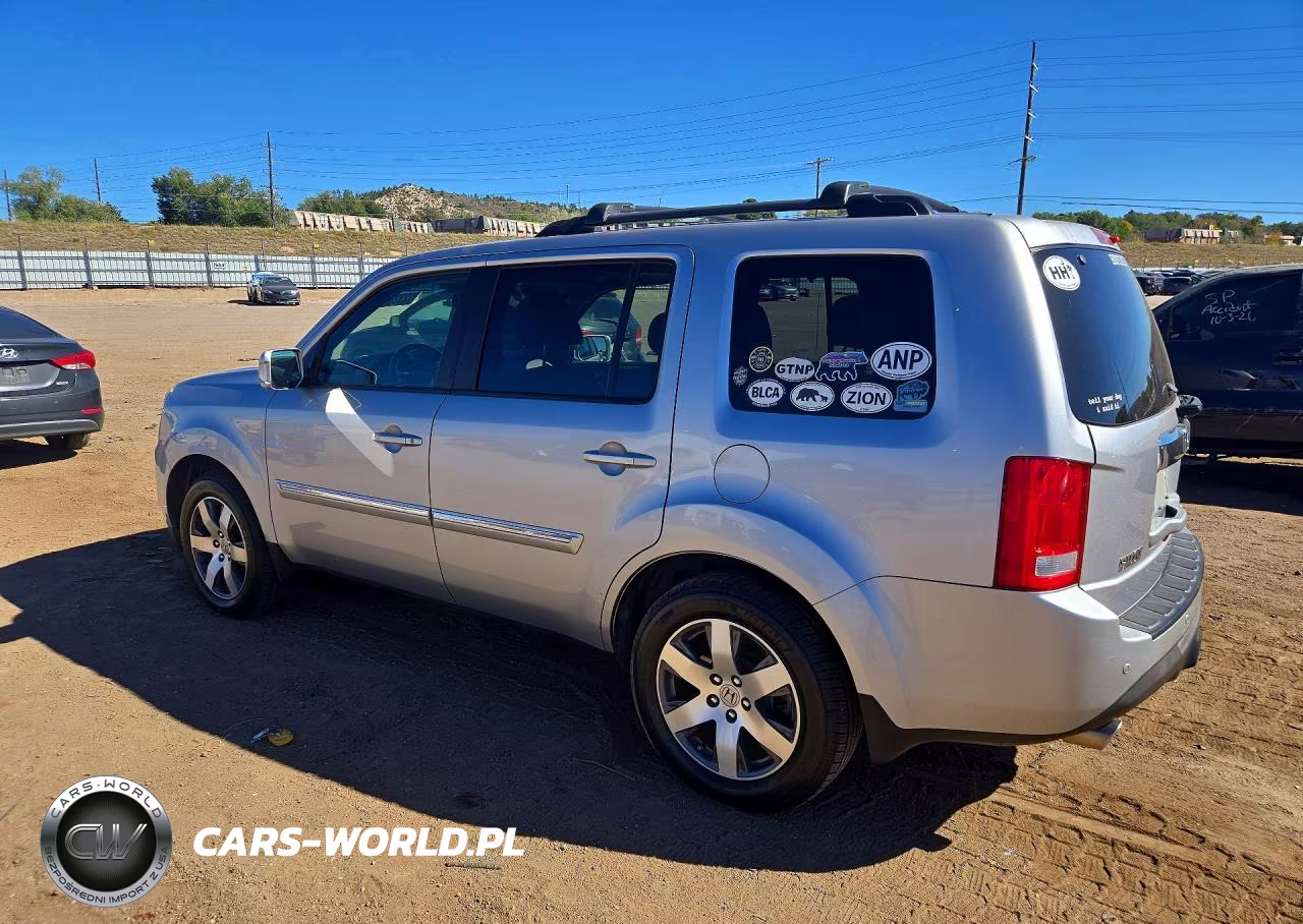 2015 Honda Pilot Touring VIN:5FNYF4H92FB036228 - 2