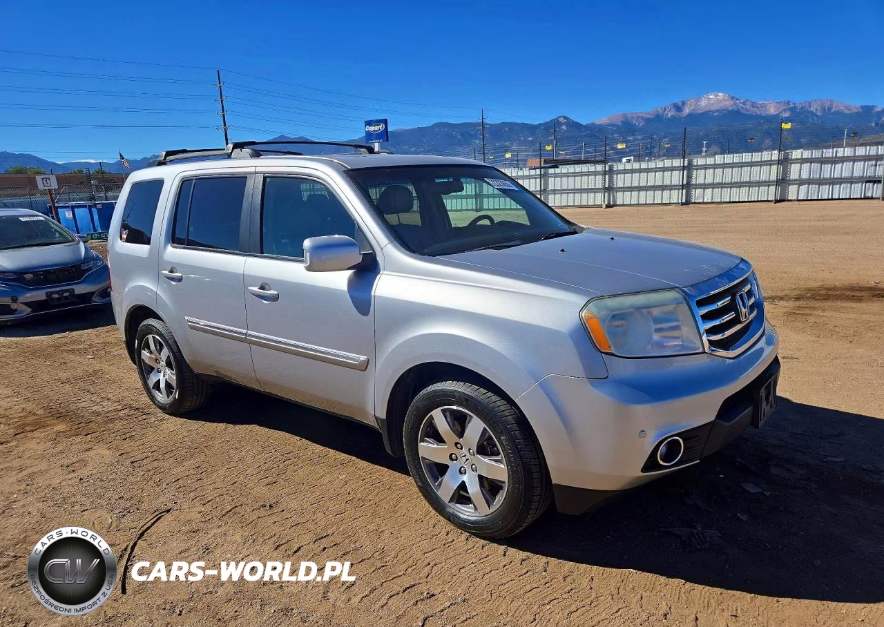 2015 Honda Pilot Touring VIN:5FNYF4H92FB036228 - 4