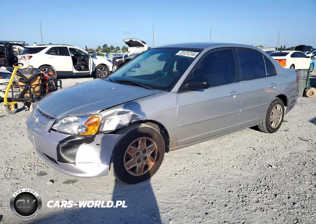 2003 Honda Civic Lx VIN:2HGES16523H606278 - 1