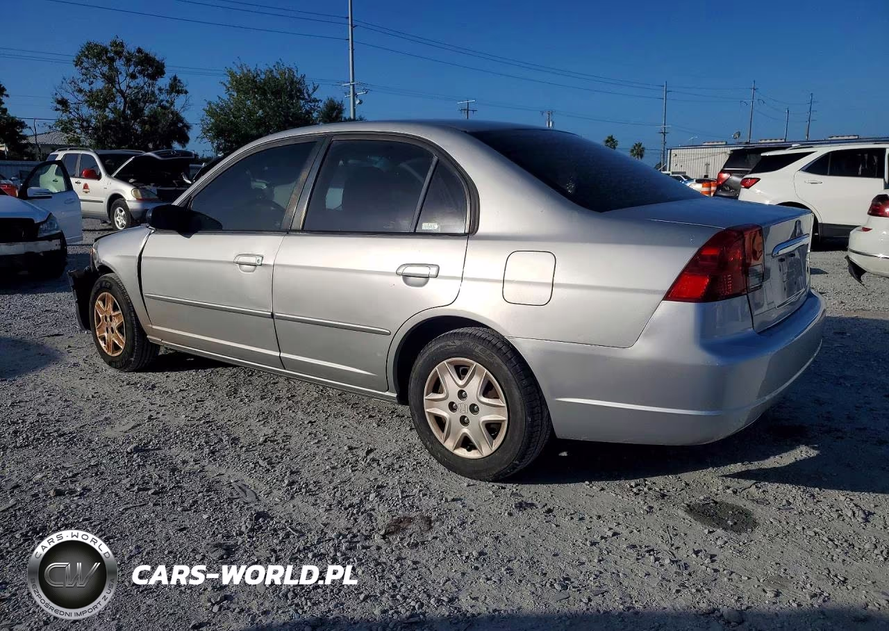 2003 Honda Civic Lx VIN:2HGES16523H606278 - 2