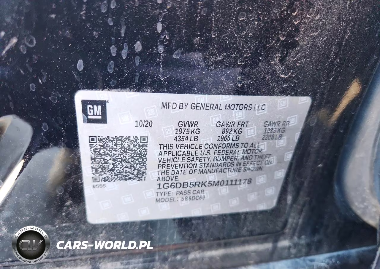 2021 Cadillac Ct4 Premium Luxury VIN:1G6DB5RK5M0111178 - 12