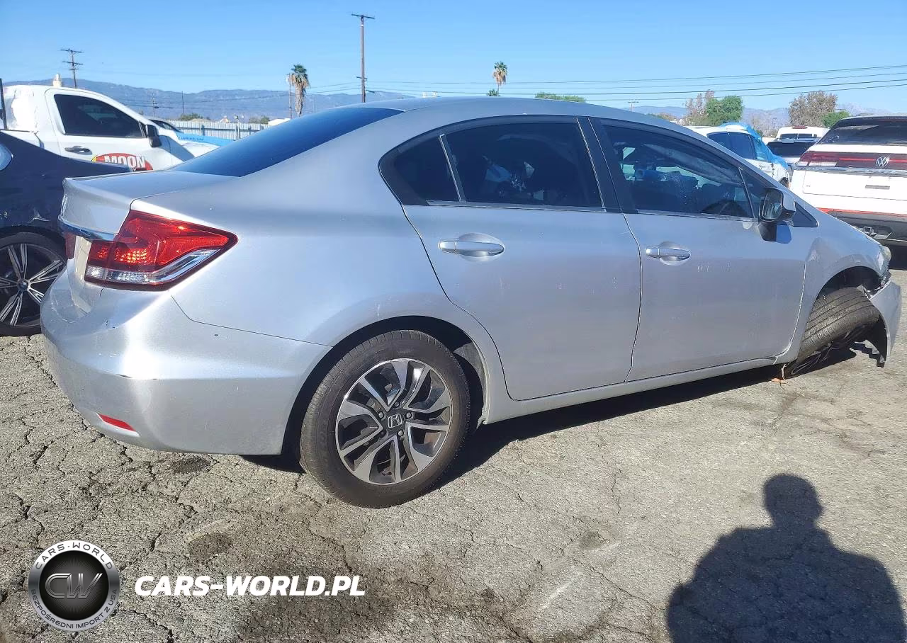 2013 Honda Civic Lx VIN:19XFB2F57DE248701 - 3