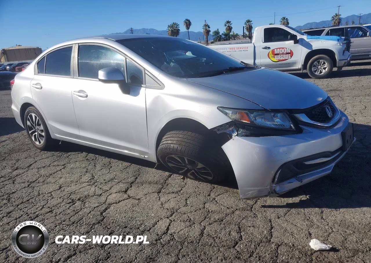 2013 Honda Civic Lx VIN:19XFB2F57DE248701 - 4