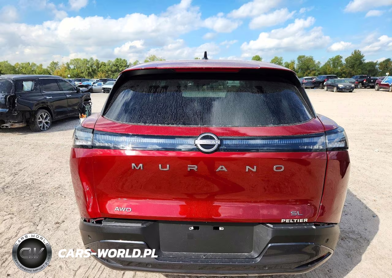 2026 Nissan Murano Sl VIN:5N1AZ3CS6TC124653 - 6