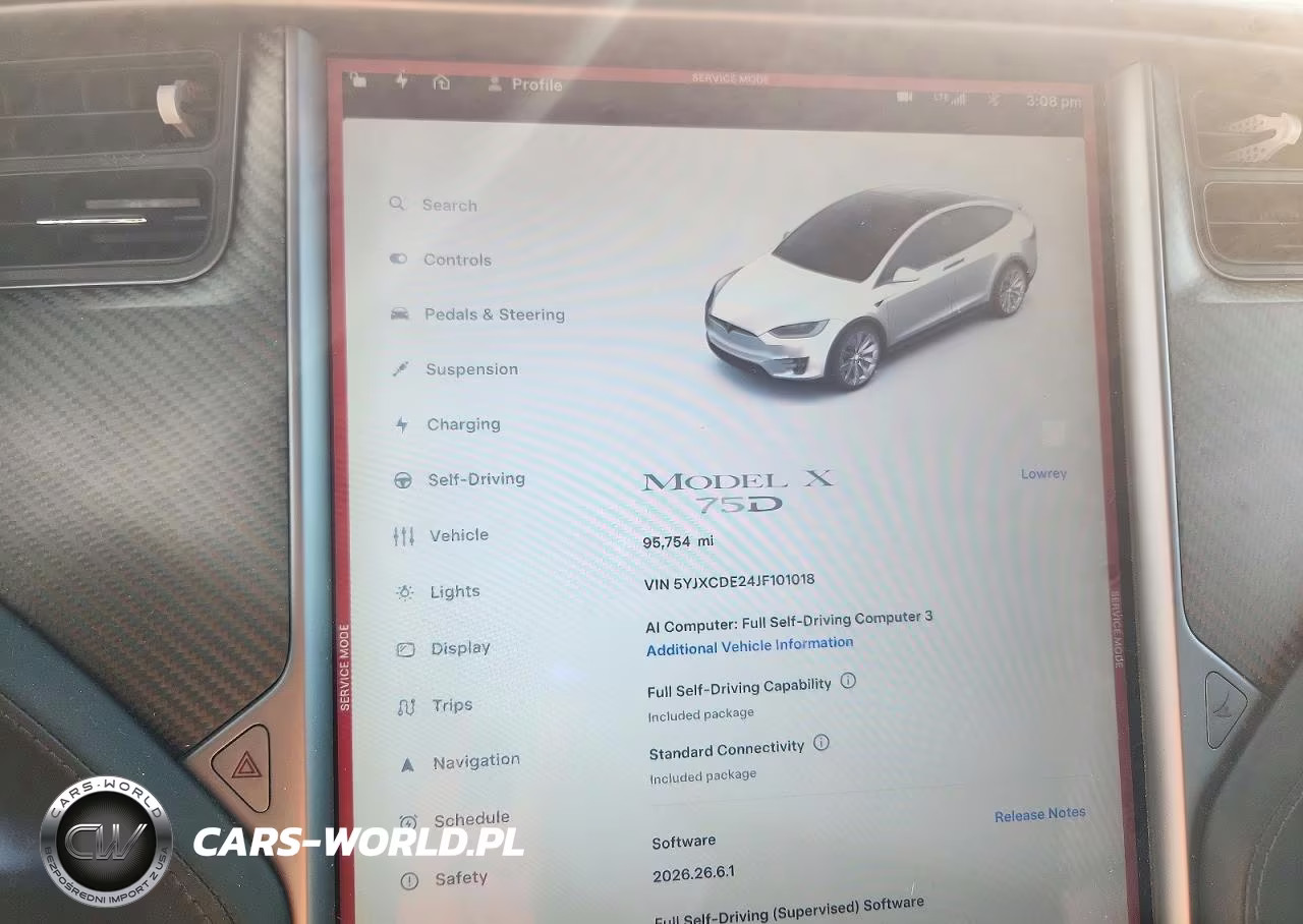 2018 Tesla Model X VIN:5YJXCDE24JF101018 - 9