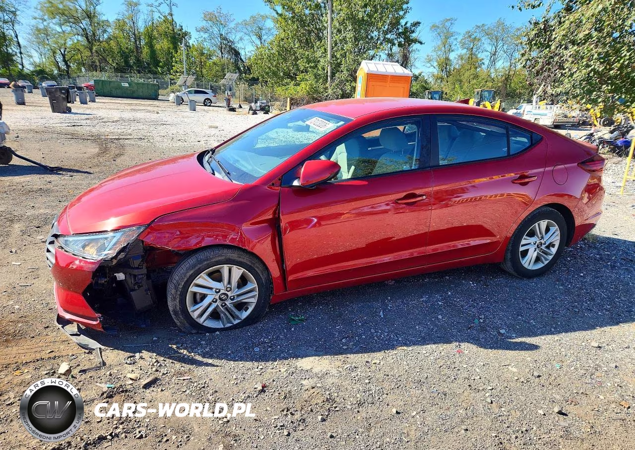 2020 Hyundai Elantra Sel VIN:5NPD84LF1LH545505 - 1