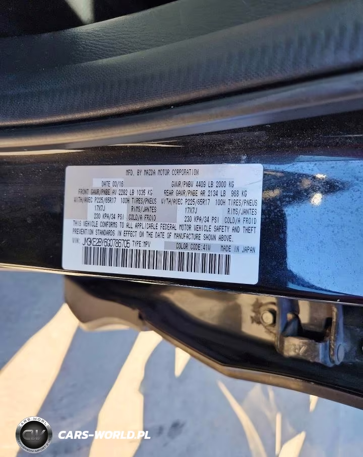 2016 Mazda Cx-5 Sport VIN:JM3KE2BY6G0786705 - 13