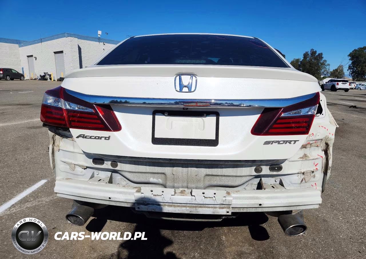 2017 Honda Accord Sport VIN:1HGCR2F55HA117243 - 6