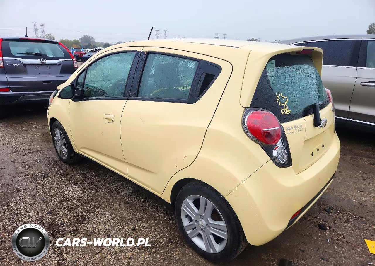 2013 Chevrolet Spark Ls VIN:KL8CB6S9XDC588346 - 2