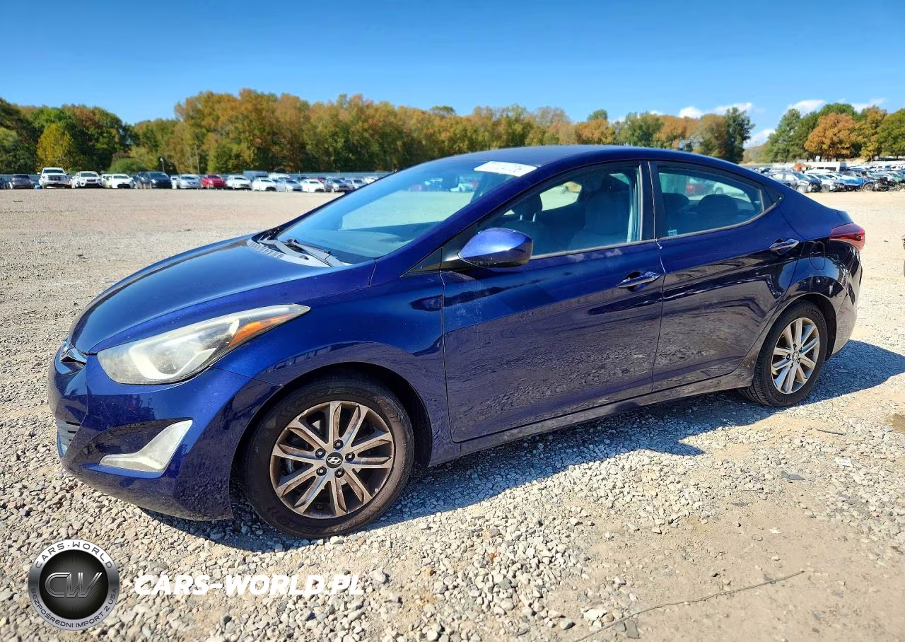 2014 Hyundai Elantra Se VIN:5NPDH4AE5EH510611 - 1