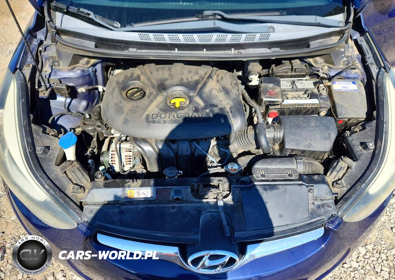 2014 Hyundai Elantra Se VIN:5NPDH4AE5EH510611 - 11