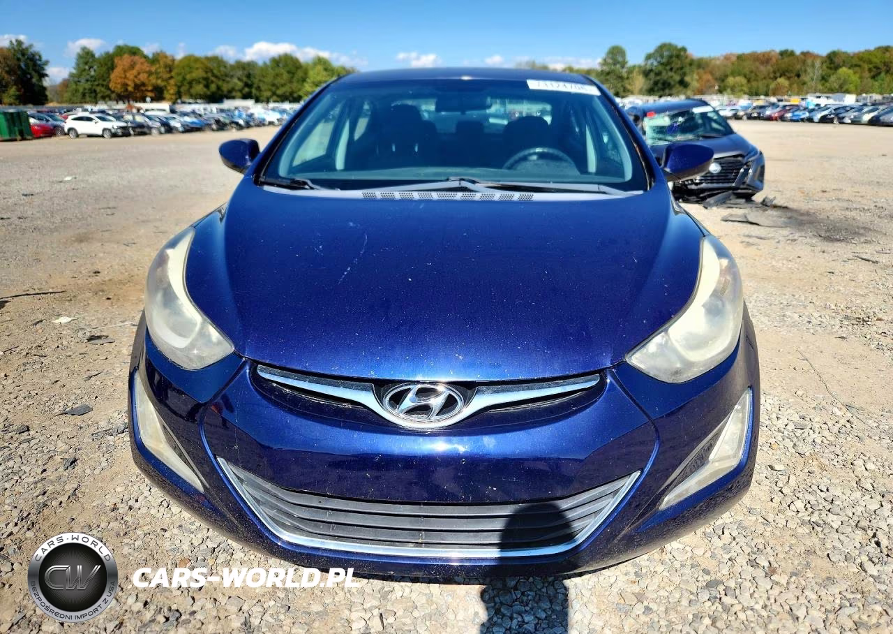 2014 Hyundai Elantra Se VIN:5NPDH4AE5EH510611 - 5