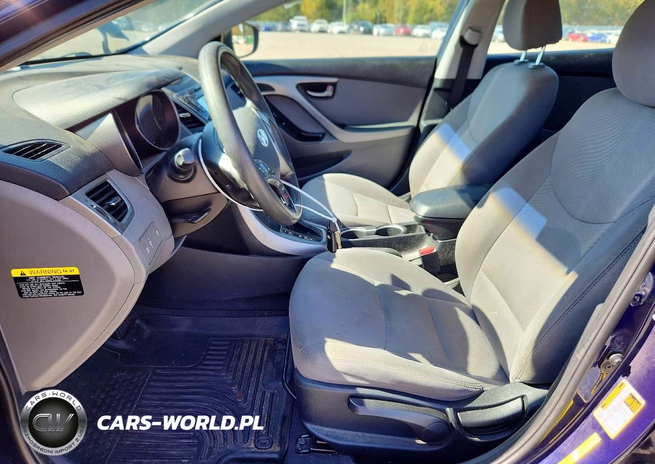 2014 Hyundai Elantra Se VIN:5NPDH4AE5EH510611 - 7